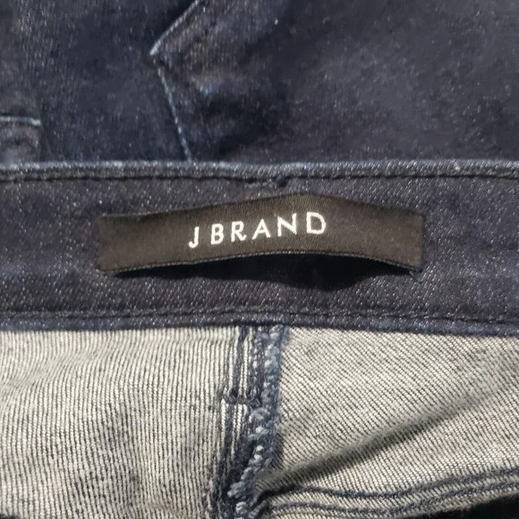 J. Brand Mi-Rise Super Skinny Jeans Women's Size 28 Indigo Blossom Stretch Denim - Picture 7 of 12